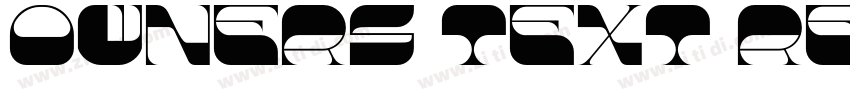 Owners Text Regular字体转换